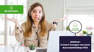 webinar duurzaamheid